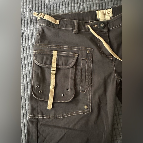 Zinc Vintage Blue Cargo/Utility Pants. Size 7 - Picture 14 of 16